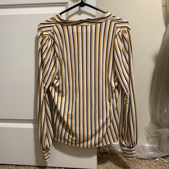 Striped long sleeve blouse - Picture 4 of 4